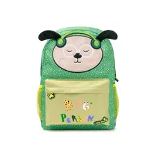 Mochila Escolar Ambar Dog Person Green Furry 25L - Estilo e Funcionalidade para Estudantes