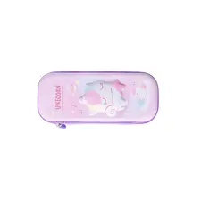 Estojo Retangular Eva Lazy Stars Unicórnio | Material Escolar Divertido e Prático