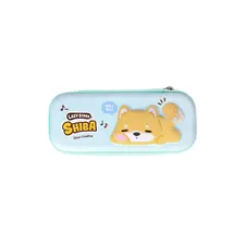 Estojo Retangular EVA Lazy Stars Shiba | Material Escolar de Qualidade na bluepixel.pt