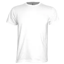 T-Shirt Criança Algodão 155g Branco Tamanho 9/11 | Loja BluePixel.pt