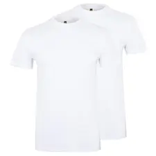 T-Shirt Criança Algodão 155g Branco Pack 2un - Marca 320 | Loja BluePixel