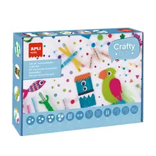 Kit Manualidades Crafty Box 700 Peças | Diversão Criativa para Todas as Idades