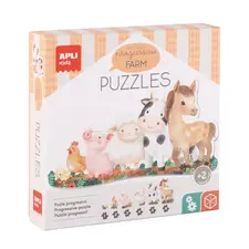 Puzzle Progressivo My First Farm - Brinquedo Educativo da marca 40 para Crianças | bluepixel.pt