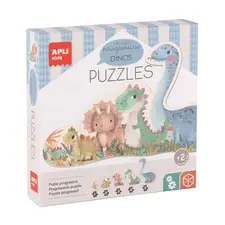 Puzzle Progressivo My First Dinosem - Brinquedo Educativo Marca 40 | Loja BluePixel
