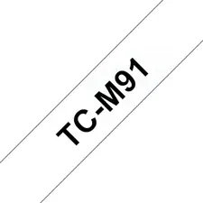 Fita Laminada 9mm x 7,7m Transparente/Preto | Marca 32 | Loja BluePixel