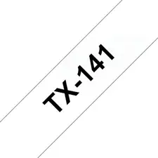 Fita Laminada 18mm x 15m Transparente/Preto - Marca 32 | Loja BluePixel