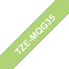 Fita Laminada 12mmx5m Verde Lima/Branco Mate | Embalagens e Artesanato | bluepixel.pt