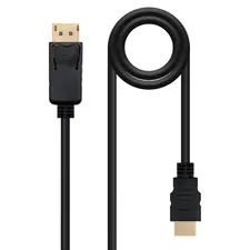 Cabo DisplayPort Macho para HDMI Macho 2m - Alta Qualidade | bluepixel.pt
