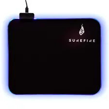 Tapete Rato Gaming SUREFIRE Silent Flight RGB-320 - Marca 437 | Loja BluePixel