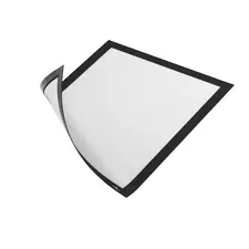 Moldura Magnética A4 Duraframe Preto 193 - Ideal para Exibir Documentos e Fotos com Estilo