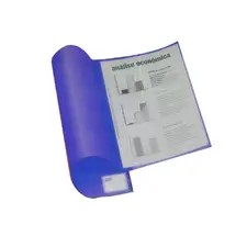Classificador Capa Transparente Azul 10un - Marca 320 | Loja BluePixel