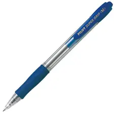 Esferográfica 361 Pilot Super Grip M Azul 1mm - Caneta de Escrita Precisa | bluepixel.pt