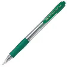 Esferográfica Pilot Super Grip M Verde 1mm - Marca 361 | Loja online bluepixel.pt