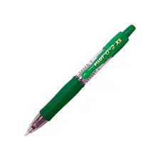 Esferográfica Gel Pilot G-2 Pixie Mini Retrátil Verde 0,7mm | Loja bluepixel.pt