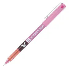 Marcador Pilot V5 0,5mm Rosa - Marca 361 | Material Escolar e Escritório