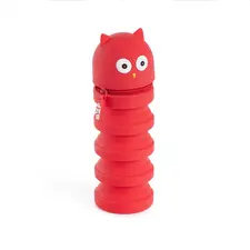 Estojo Silicone Extensível Growing Pets Coruja | Acessório prático e divertido para pets e utilizadores