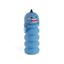 Estojo Silicone Extensível Growing Pets Tubarão - Prático e Divertido para Pets | bluepixel.pt