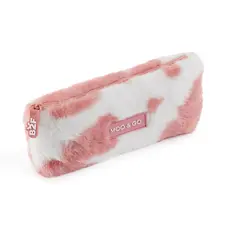 Estojo Peluche Moo/Go Rosa 127 | Acessórios escolares divertidos e macios na bluepixel.pt