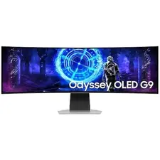 Monitor Gaming Ultrapanorâmico Curvo Samsung Odyssey OLED G9 49'' Dual QHD 240Hz - Plata e Preto