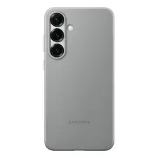 Capa Samsung S25+ Vegano Leather Case Grey | Proteção e Estilo na BluePixel