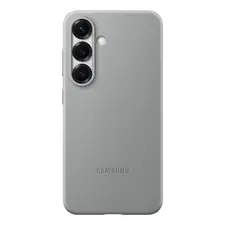 Capa Samsung S25 Vegan Leather Case Grey | Proteção e Estilo na BluePixel
