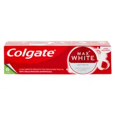 Pasta de Dentes Colgate Max White Infinite 75ml | Sorriso Brilhante na bluepixel.pt