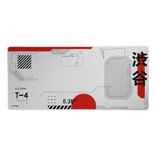 Trust GXT759 XXL Mousepad Japan White - Grande, confortável e de alta qualidade para gaming e trabalho | bluepixel.pt