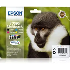 Tinteiro EPSON T0895 Multipack 4 Cores + Alarme RF para Stylus S2x, SX1xx/2xx/4xx & Stylus Office BX300 | BluePixel.pt