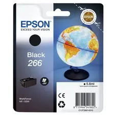 Tinteiro EPSON 266 Preto para WorkForce WF-100W | Alta Qualidade | bluepixel.pt