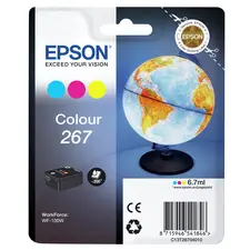 Tinteiro EPSON 267 Cor para WorkForce WF-100W | Alta Qualidade e Compatibilidade | BluePixel.pt