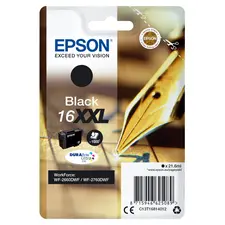 Tinteiro EPSON 16 Preto XXL para WF2660 e 2760 | Alta Capacidade | BluePixel.pt