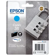 Tinteiro EPSON 35 Ciano para WorkForce Pro WF-4720/4725/4730/4740 | BluePixel.pt