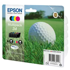 Tinteiro EPSON 34 Multipack 4 Cores para WorkForce Pro WF-3720/3725 | BluePixel.pt