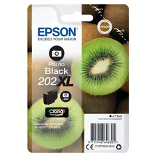 Tinteiro EPSON 202 Preto Foto XL para Impressoras Expression Premium XP-600x/610x | bluepixel.pt