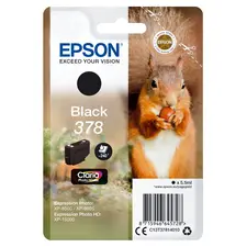 Tinteiro EPSON 378 Preto para Impressoras Expression Photo XP-8500/8600/15000 | bluepixel.pt