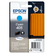 Cartucho EPSON 6LB Singlepack Cyan 405 DURABrite Ultra | Tinta de Qualidade para Impressoras EPSON