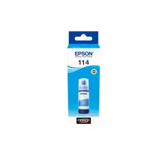 Tampa de Tinta Cyan EcoTank Epson 1LB 114 | Compatível com Garrafas de Tinta Ecológicas