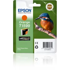 Tinteiro EPSON T1599 Laranja para Stylus Photo R2000 | Alta Qualidade e Cores Vibrantes