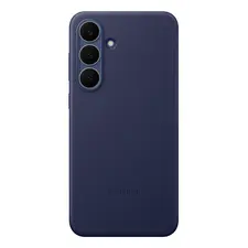 Capa Samsung Vegan Leather Case S25 FE Dark Blue - Marca 407 | Loja BluePixel