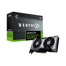 MSI GeForce RTX 5060 Ti 16G VENTUS 2X OC PLUS - Placa gráfica de alto desempenho para gaming e trabalho