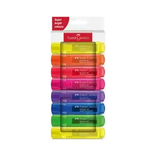 Marcador Fluorescente Faber-Castell Textliner 46 Sortido - Pack 8 Unidades | Loja BluePixel