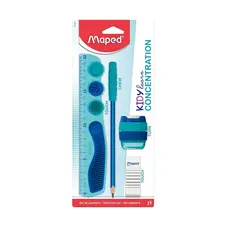 Conjunto Escolar Kidy Learn 4 Peças - Marca 42 | Material Escolar para Crianças