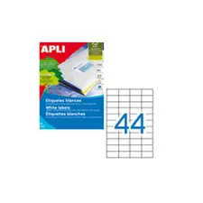 Etiquetas autoadesivas 48,5x24,4mm - Pacote com 100 folhas | Loja BluePixel