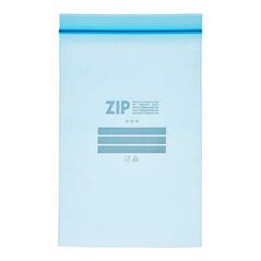 Saco para congelador Azul Zip (20 uds)