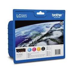 Pack Tinteiros Brother LC985VALBP 4 Cores