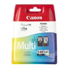 Pack Tinteiros Canon 540/541 Preto/Cor 5225B006 8ml