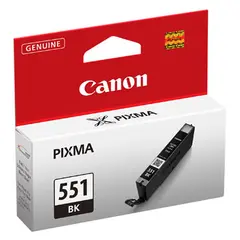 Tinteiro Canon 551 Preto 6508B001 7ml
