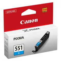 Tinteiro Canon 551 Azul 6509B001 7ml