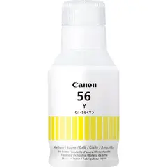 Tinteiro Canon GI-56Y Amarelo 4432C001 135ml 14000 Pág.