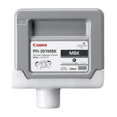 Tinteiro Canon PFI-301 Preto Matte 330ml